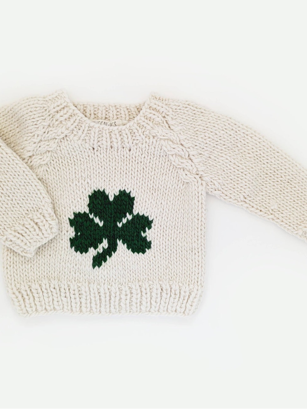 Huggalugs shamrock sweater Knit Sweater Size 12-18 Months